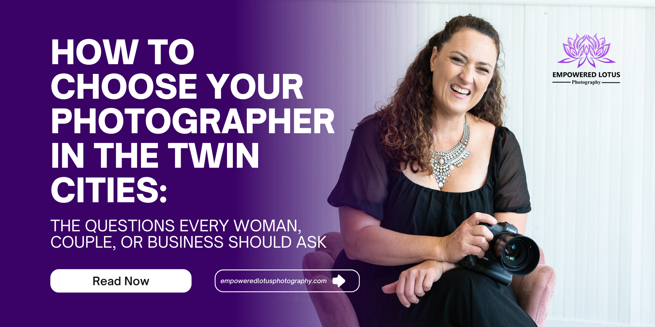 Award Winning Wedding and Portrait Photographer in Minneapolis Minnesota Specializing in Empowering Women